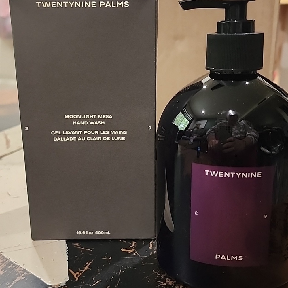 Twentynine Palms Moonlight Mesa Hand Wash 16.9 fl oz Aloe Bergamot Jojoba NEW